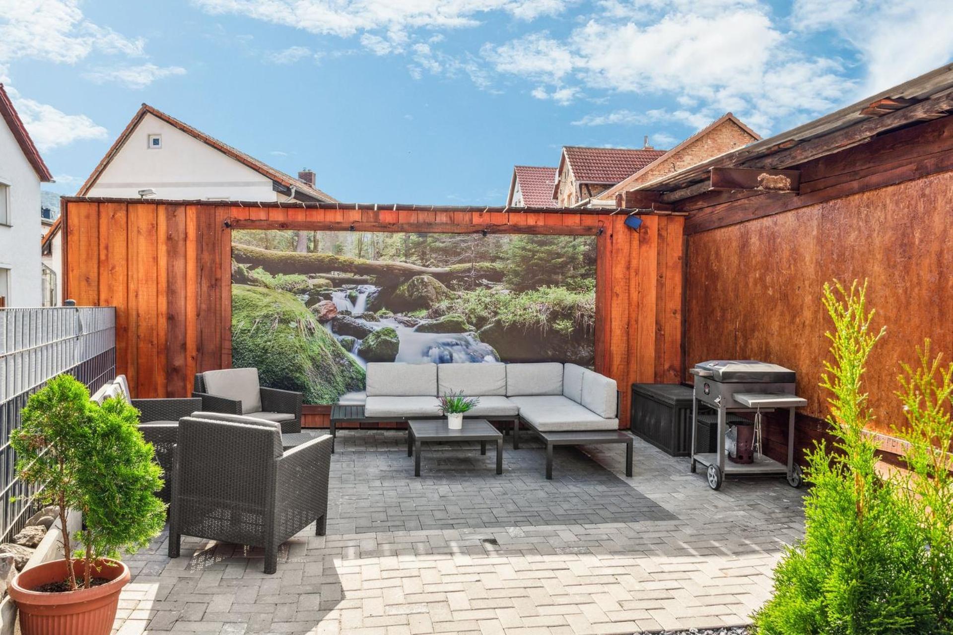 Apartment Harzlounge Center Thale - Grill & Garden 外观 照片